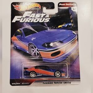 HOT WHEELS PREMIUM FAST AND FURIOUS NISSAN SILVIA S15
